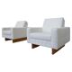 Mid-Century Modern Pair of Scandinavian Armchairs, 1960s