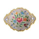 Hand-painted open dish