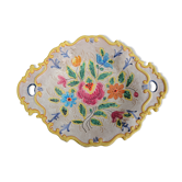 Hand-painted open dish