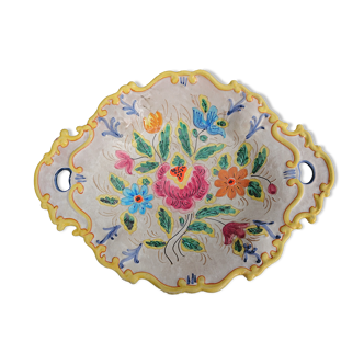 Hand-painted open dish