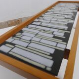 Table low mid-century tiled ceramic, Germany