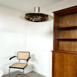 Old Scandinavian design suspension lamp Preben Fabricius and Jørgen Kastholm for Nordisk Solar vintage