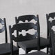 Oak Danish Dining Chairs production Nyrup Mobelfabrik