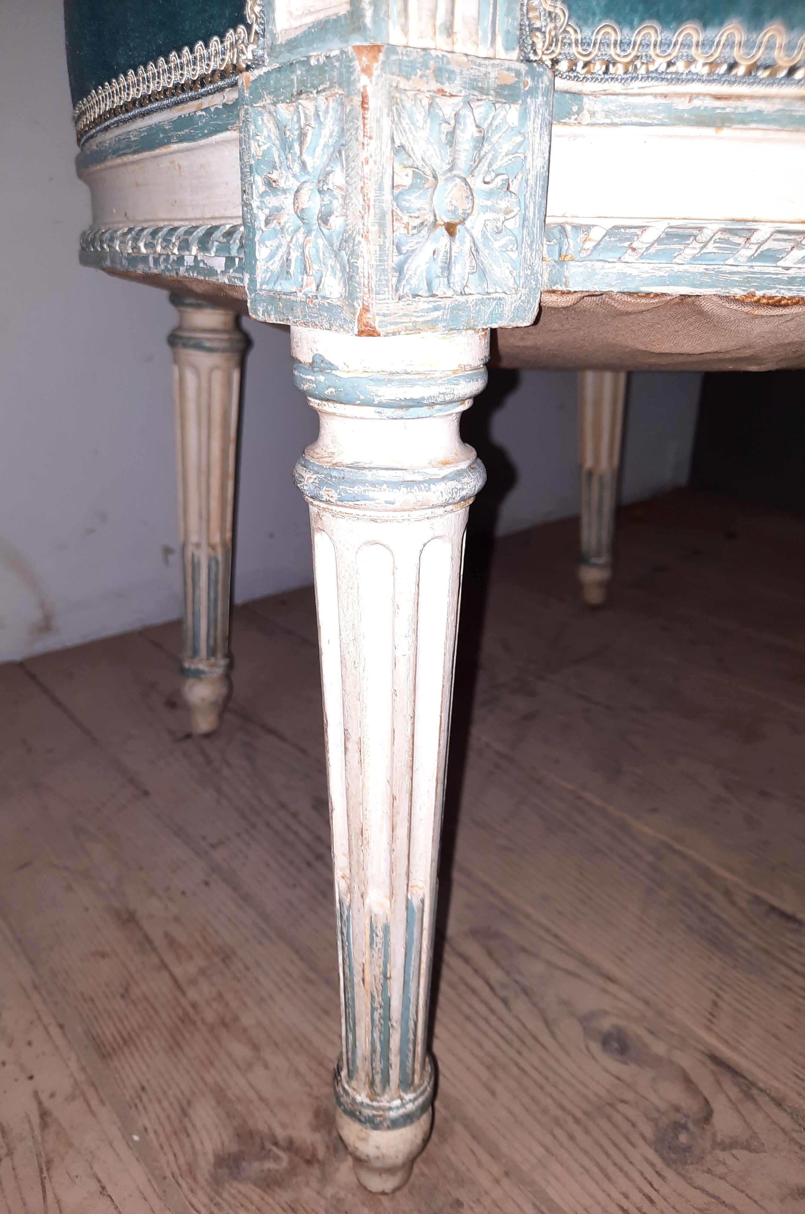Pair of armchairs Louis XVI