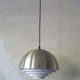 Scandinavian brass pendant lamp, 1950s