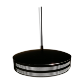 Saucer suspension in metal and glass 1960