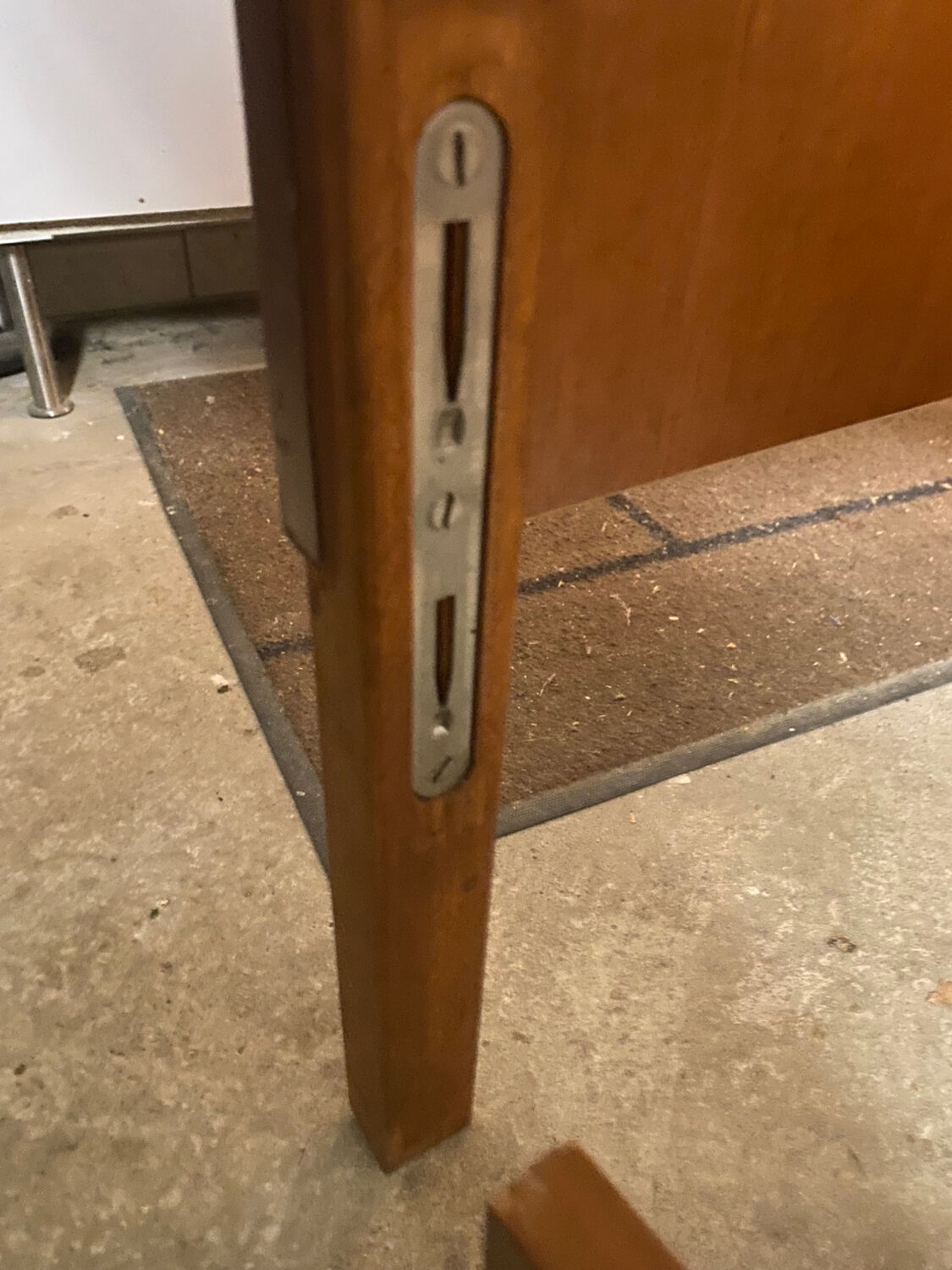 Vintage bed and bedside tables from 1957