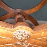 X-shaped sofa end