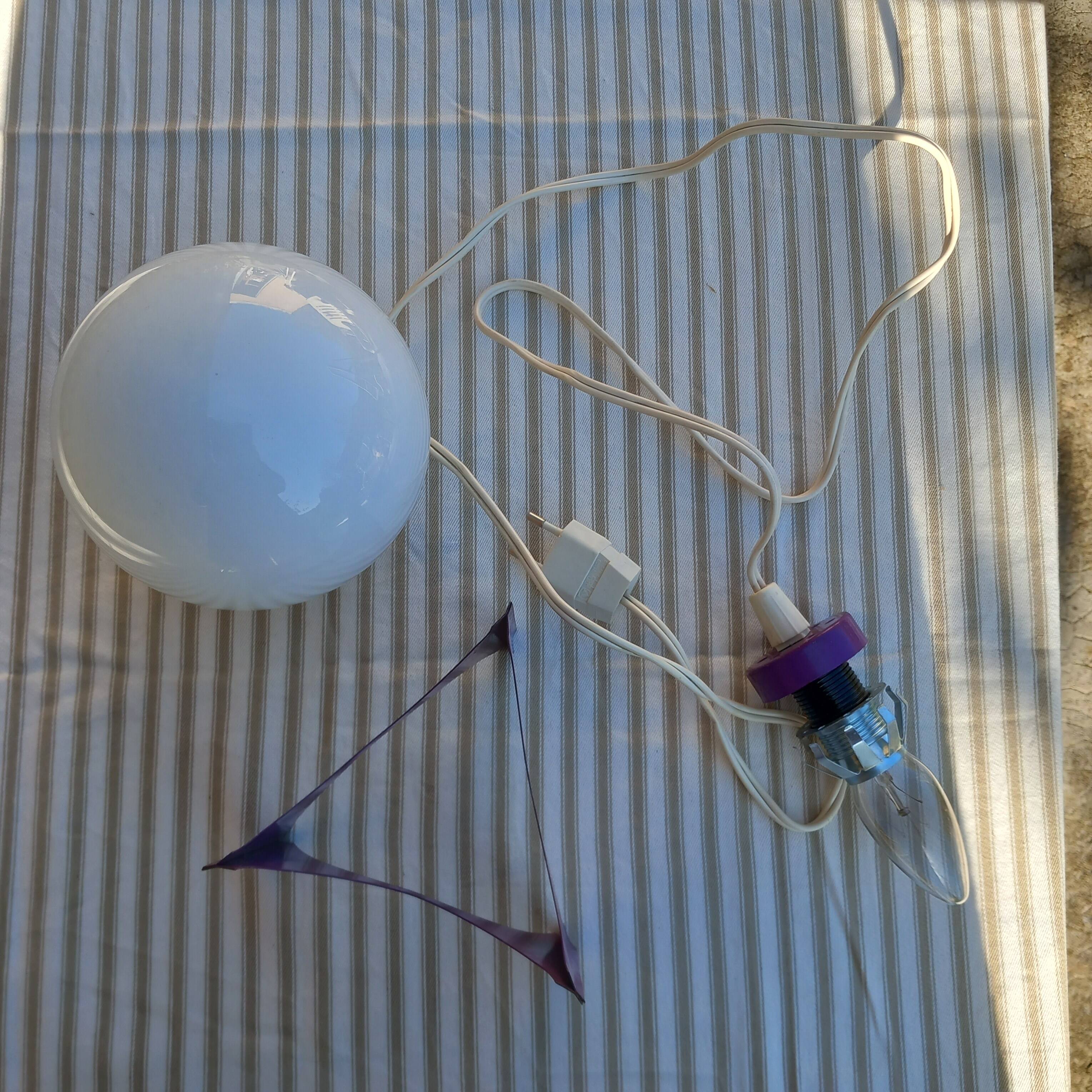 Space age table lamp from the 80s