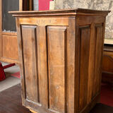 19th century walnut church pulpit