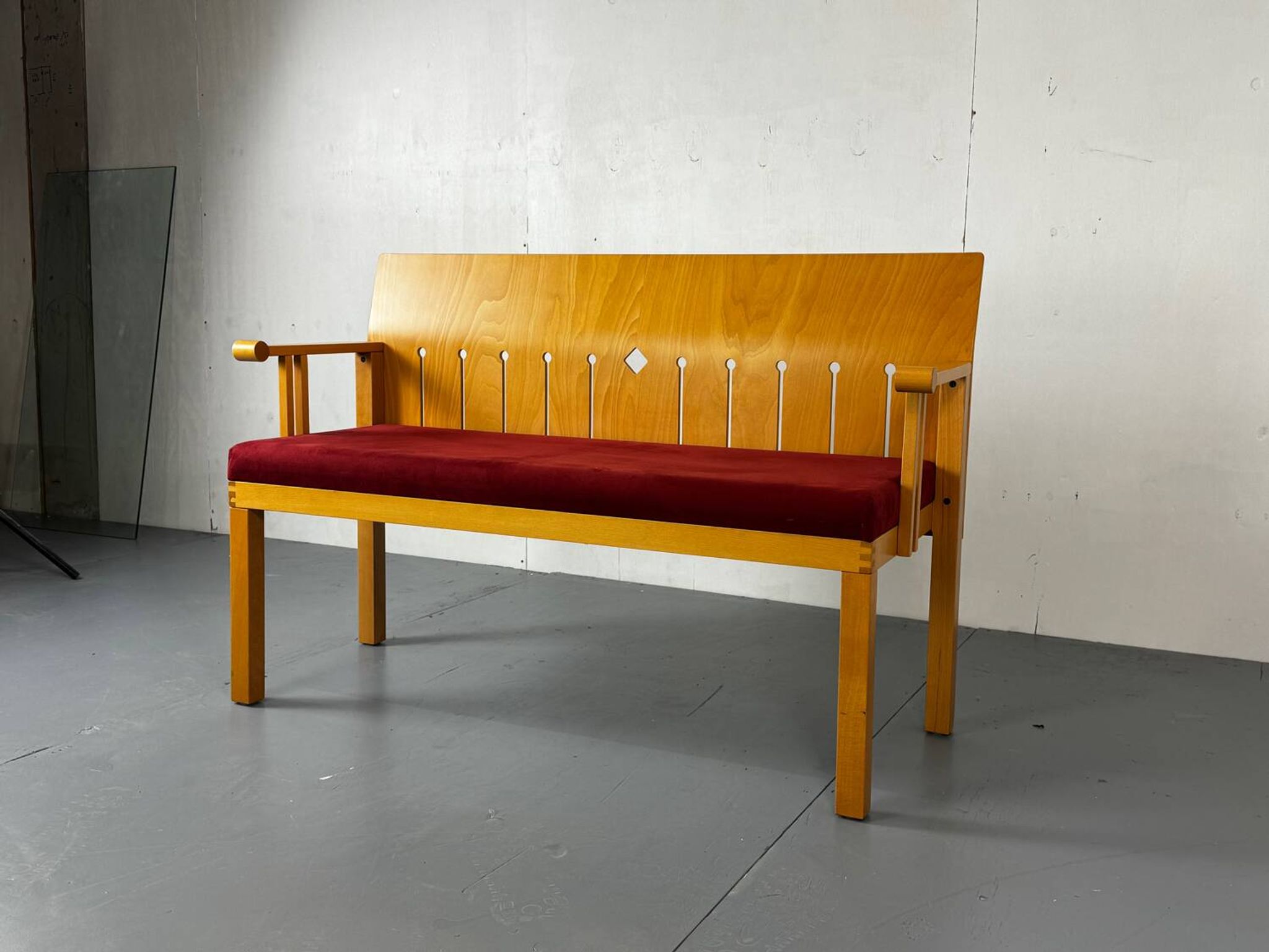 Sculptural Sofa by Arno Votteler for Bisterfeld and Weiss, 1980S