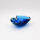Vide-Poche Murano Sommerso Dégradé Bleu Polylobé 12cm 512g Design