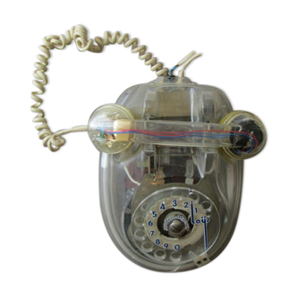 Telephone kneider wired vintage neon rose