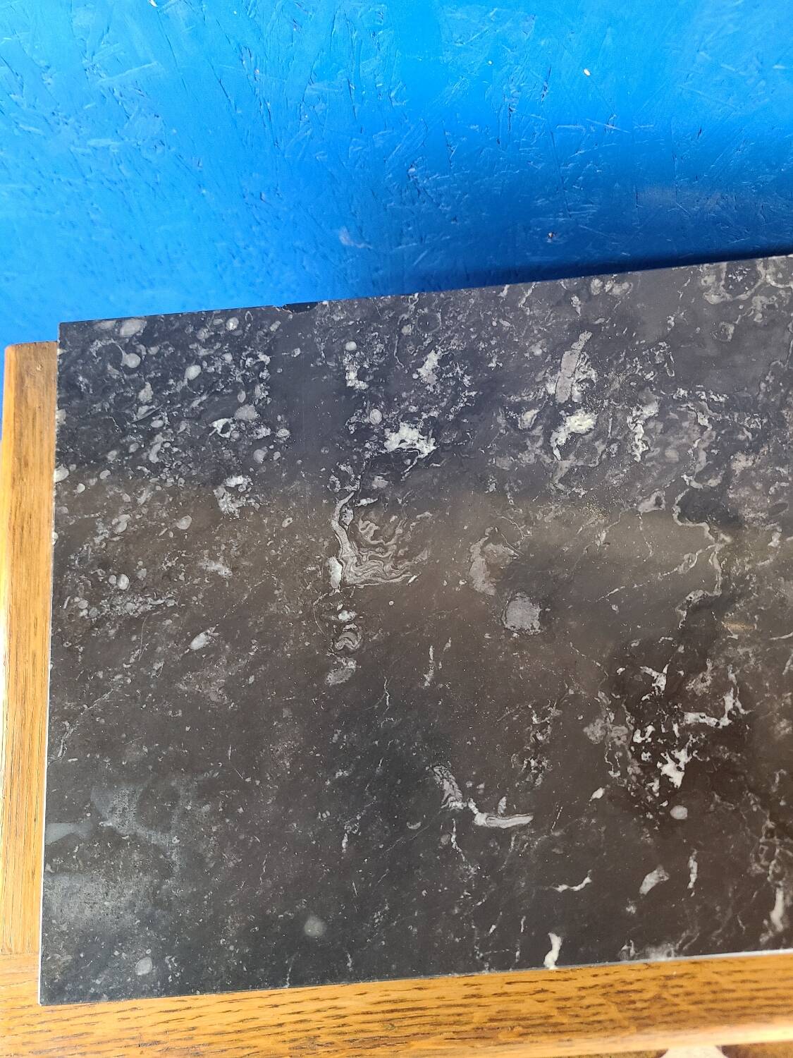 End table, vintage art deco bedside