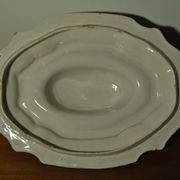 Vegetable soup tureen lid Moustiers 18th century South France