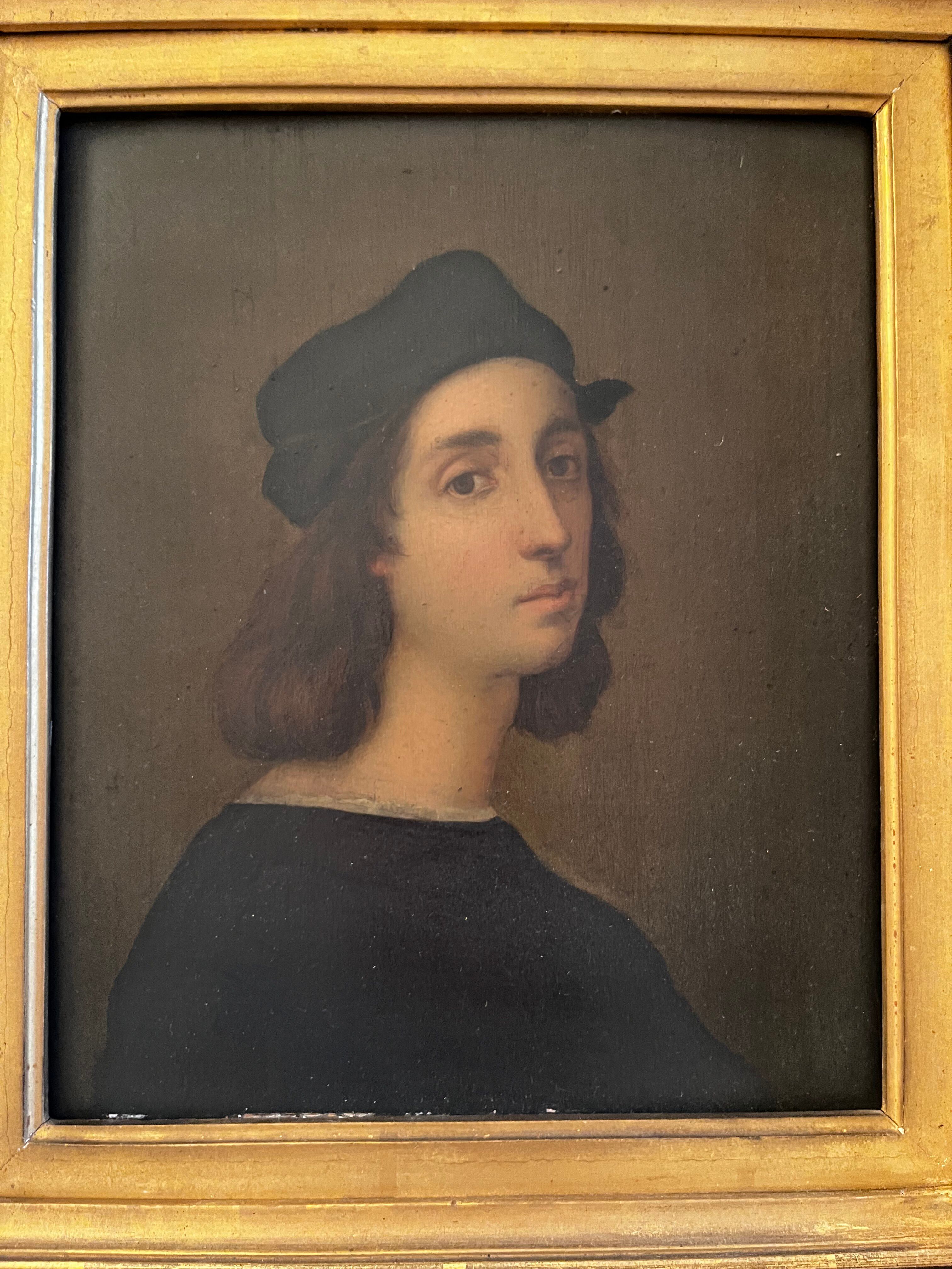 Tableau of Florence, painted on panel