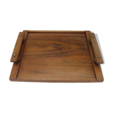 60's wooden tray