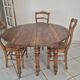 Louis Philippe round table in walnut