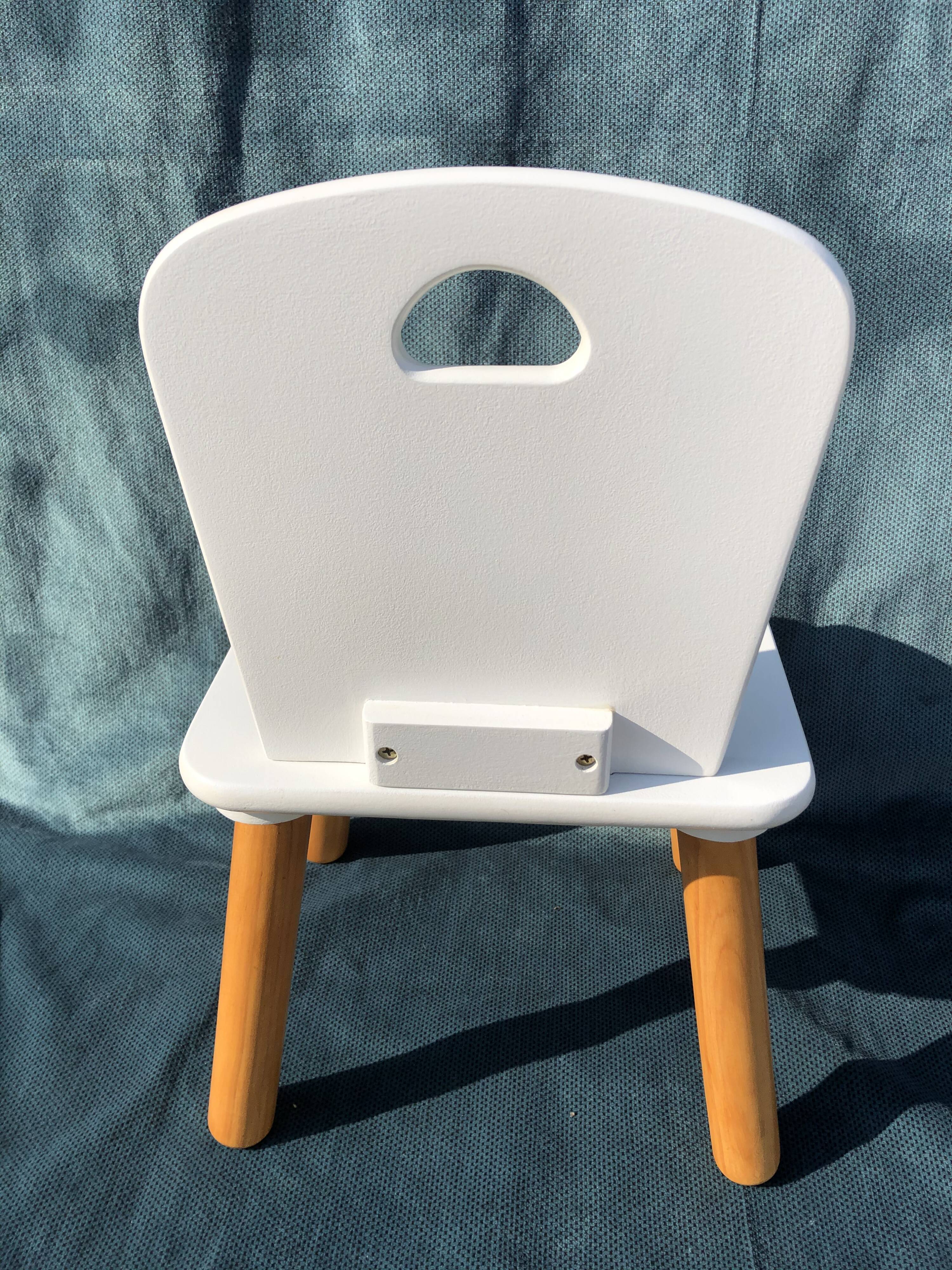 White child chair