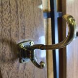 Wall coat hanger with mirror, 50s