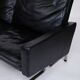 PK31 sofa - 3-seater - black leather - Poul Kjærholm - E. Kold Christensen - 1960s