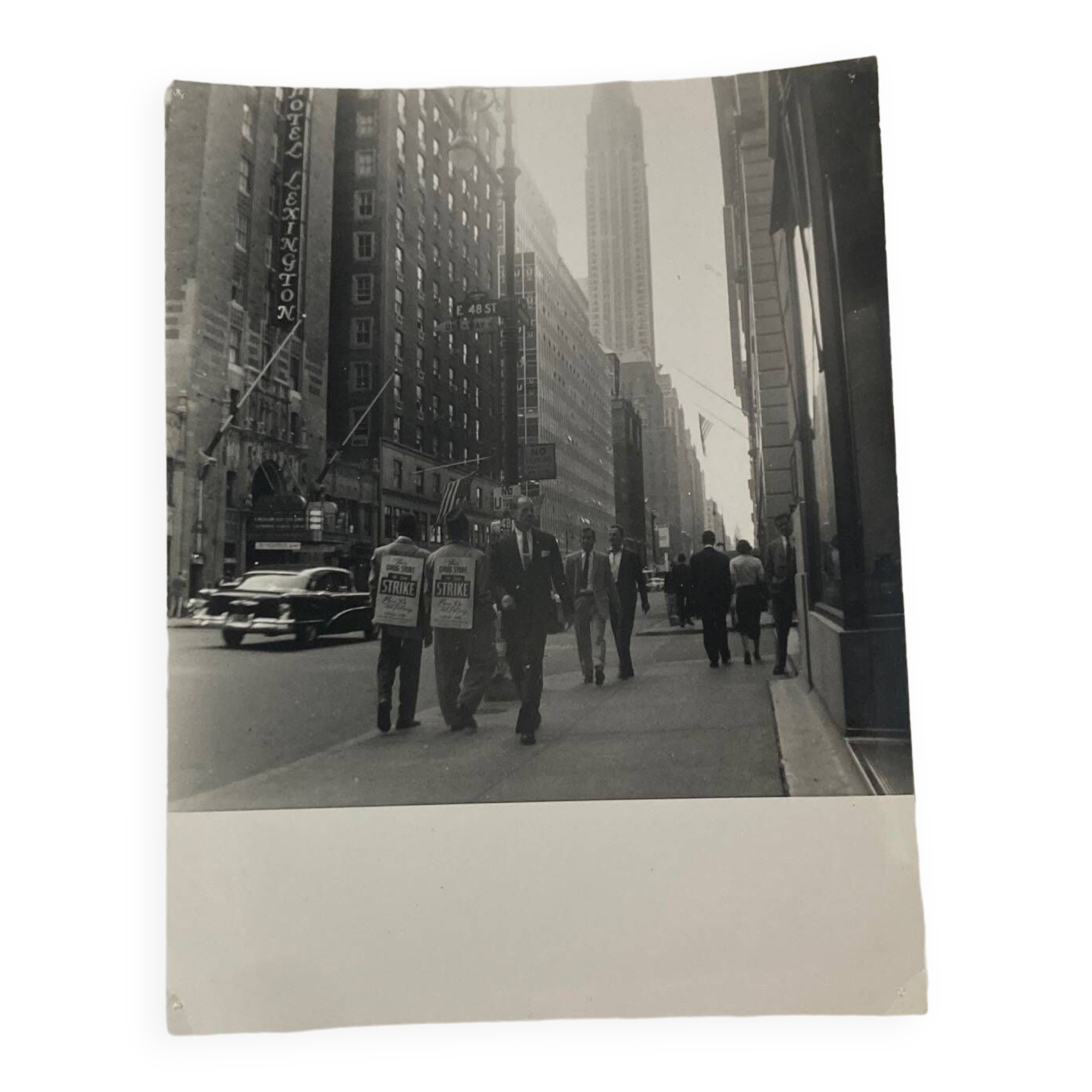 Photo vintage de New York années 50 format 6/6.