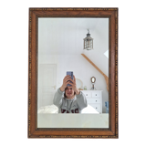 Wooden mirror 68x47cm