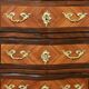 Rosewood and rosewood marquetry chest of drawers, Louis XV style – 2nd half of the 19th century.