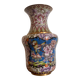Vase chinois à décor de pivoines et oiseaux – XXe siècle