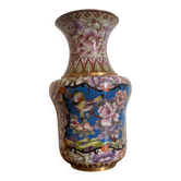 Chinese vase decorated with peonies and birds – 20th century