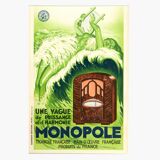 Lithographic radio Monopole poster