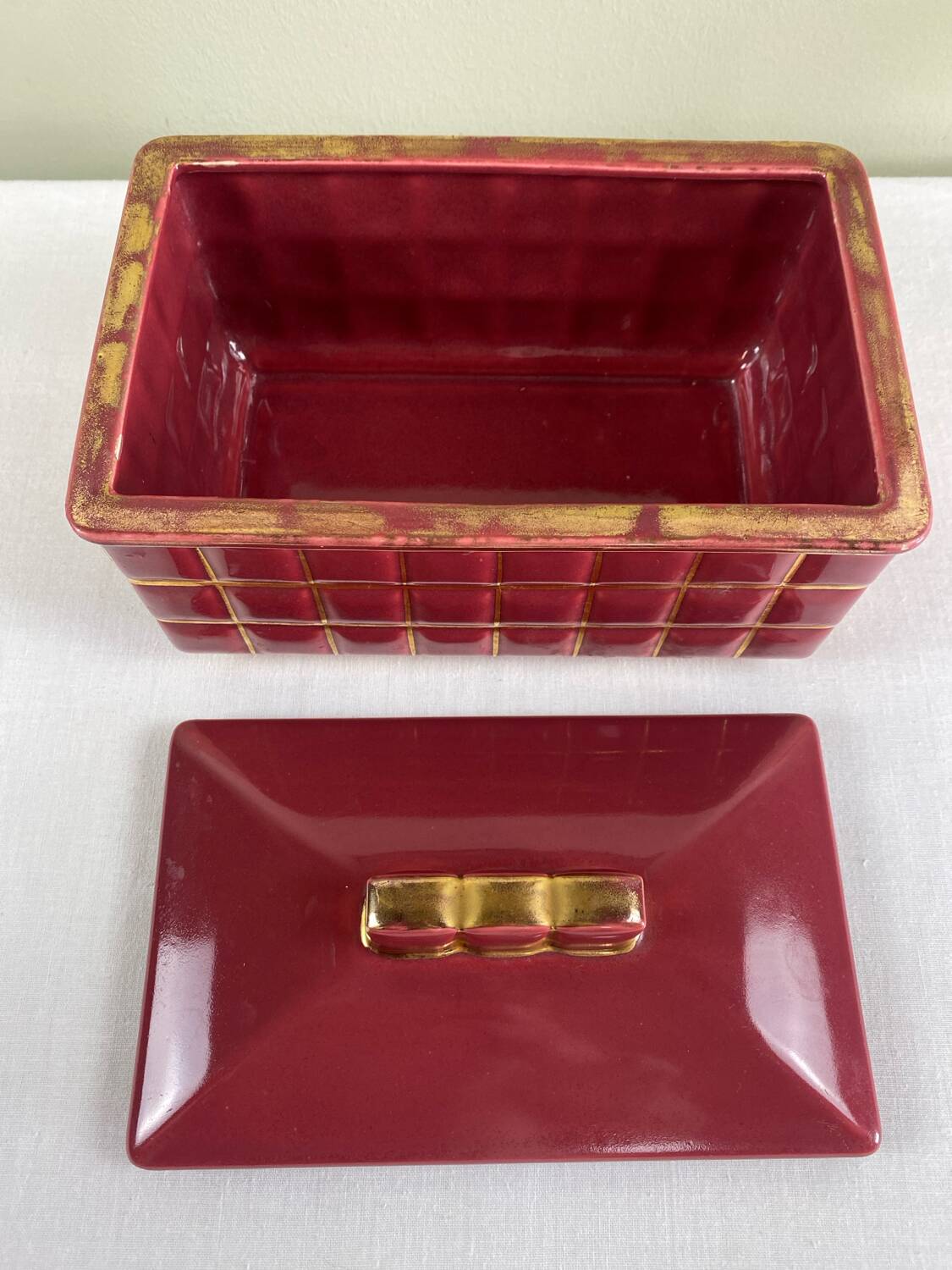 Art Deco candy box