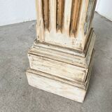 Wooden pedestal column 1900