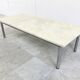 Vintage white marble coffee table, 1960s