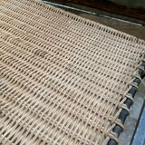 Pair of Raoul Guys Wicker Magazine Racks Circa 195