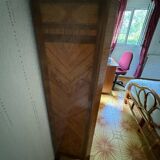 Secretary desk with marquetry flap