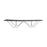 Large metal coffee table