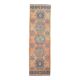 1970s Turkish orange wool runner rug 95x319