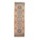 1970s Turkish orange wool runner rug 95x319