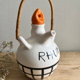 Lili Voltz Vintage Ceramic Rum Bottle