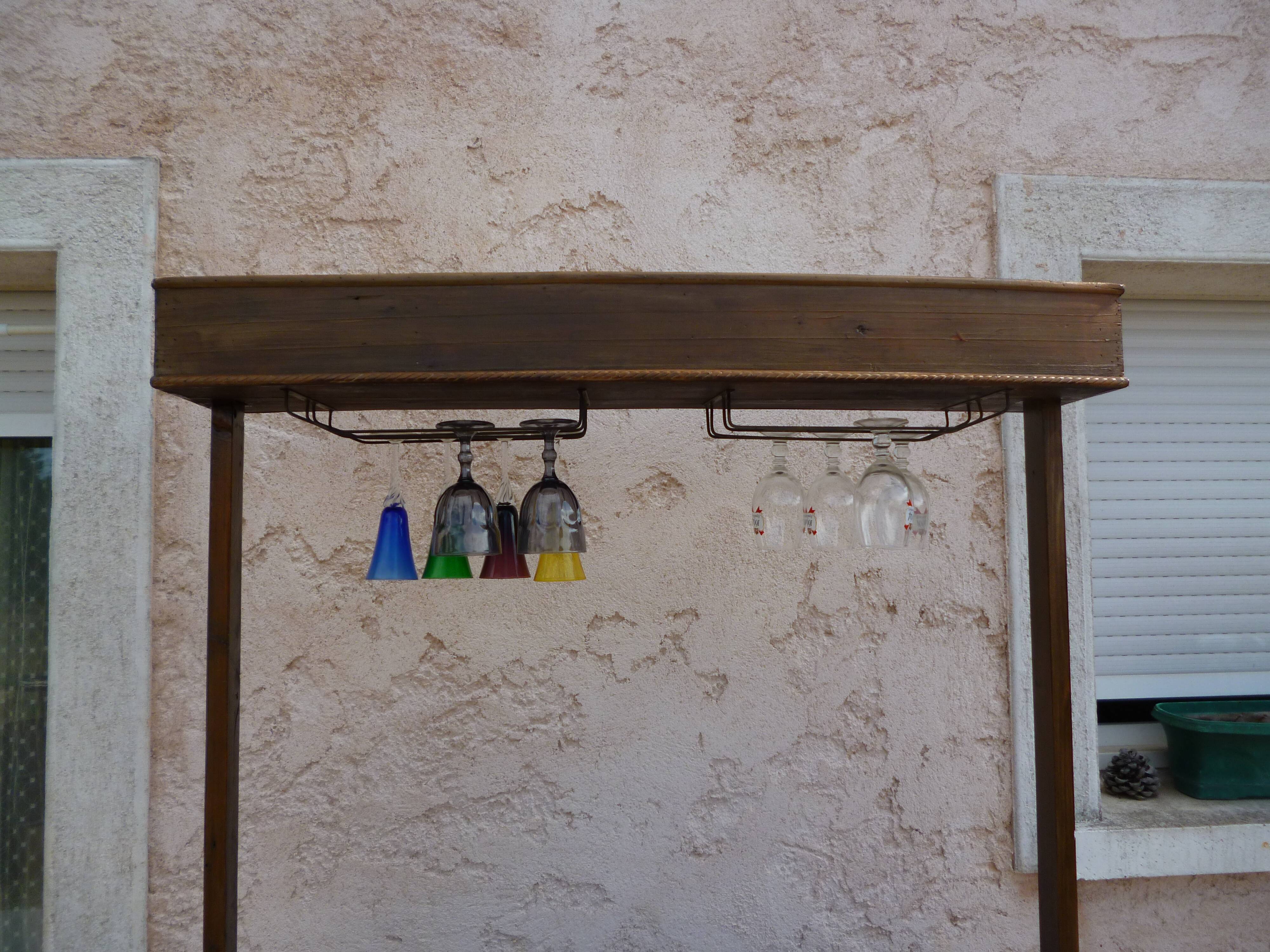 vintage buffet bar