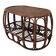 Italian Wicker and Rattan Coffee Table, 1970s