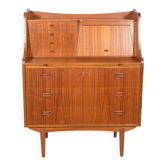 Mid-century teak dresser with dressing table, 1960s