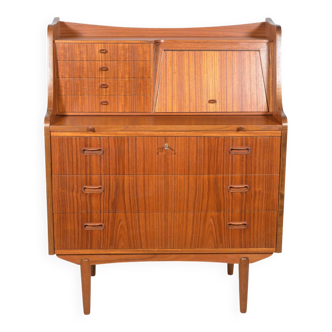 Commode en teck des années 60 avec coiffeuse.