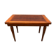 Side table desk in solid wood feet turned 50s