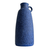 Mid-Century Ceramic Jug Vase by Ceramano, Blue Glaze, West Germany