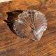 Large stylised shell bowl in vintage glass D22