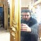 79 x 128 cm wooden fireplace mirror