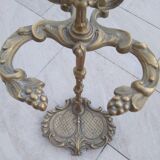 Bronze fireplace servant