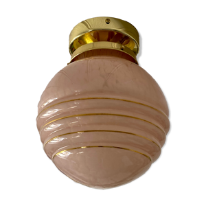 Plafonnier globe vintage